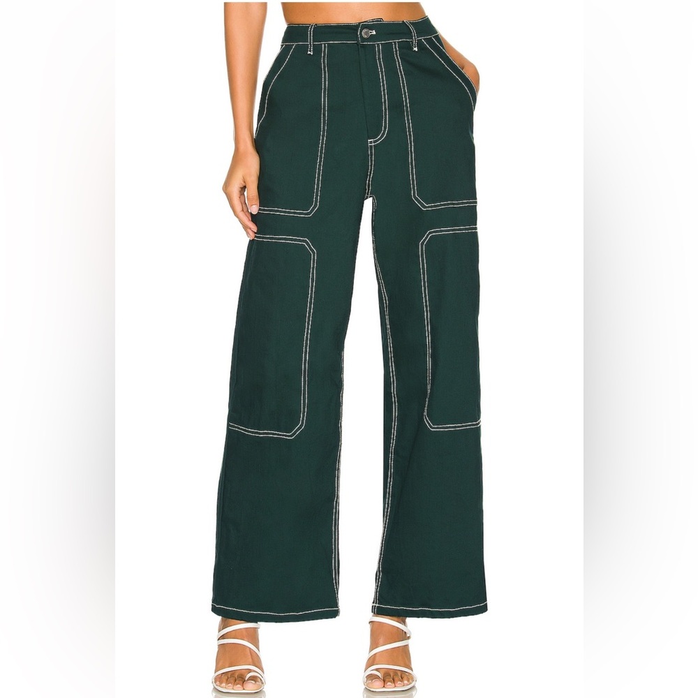 BY.DYLN Cooper jeans in green 🥦🥦🥬🥬